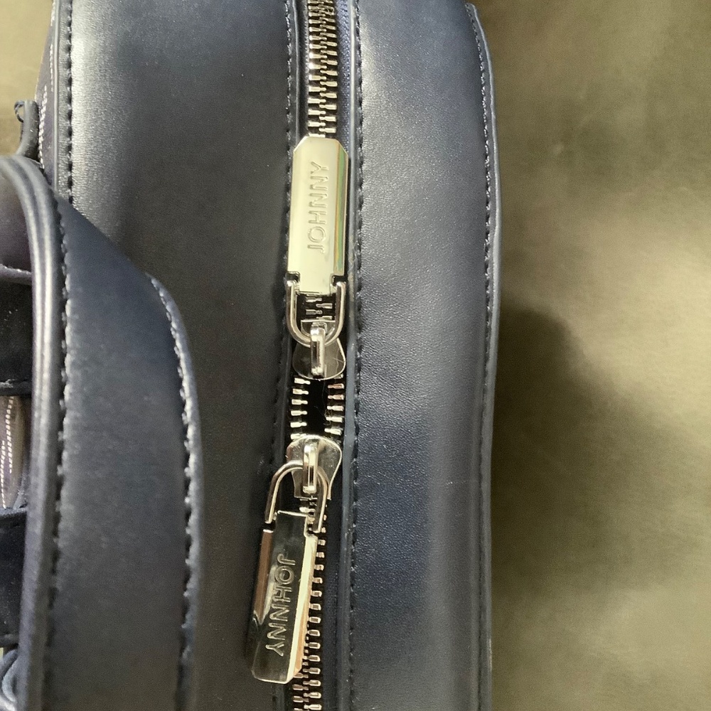 Backpack dark blue new beautiful  brand name style - Picture 3 of 9